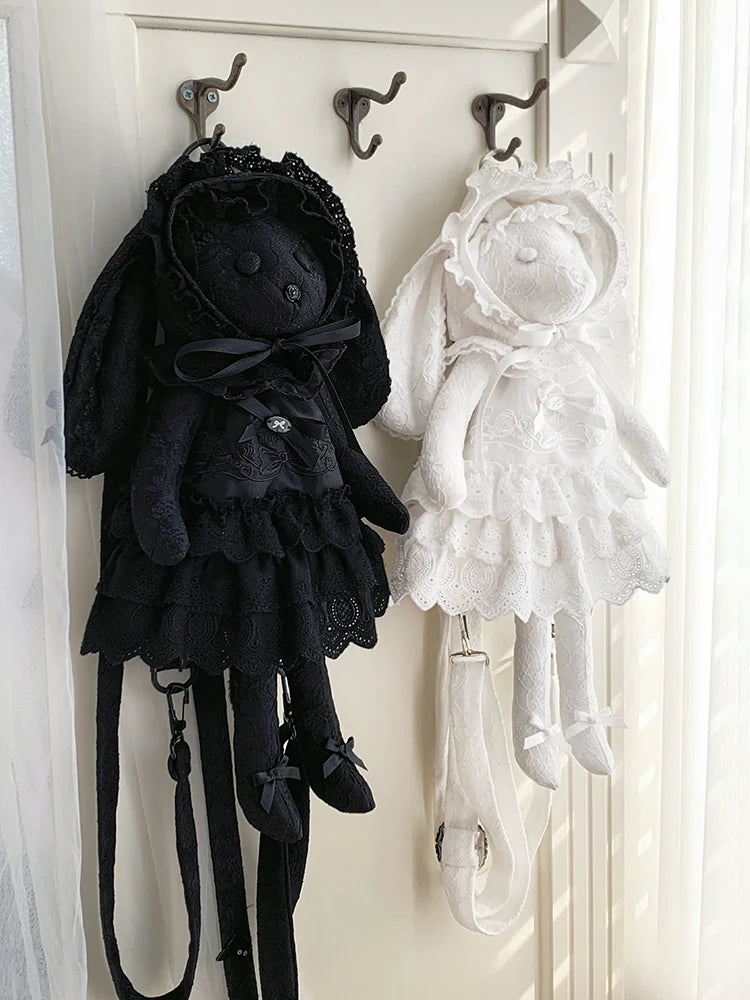 With PUJI - Puppet Box - Kawaii Lolita Bag Lamb Kitten Detachable Bag Dress Hat product view