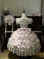 Pink JSK + Pink Back Bow Trailing / S