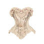 Heart Tencel Acetate Corset Top / S