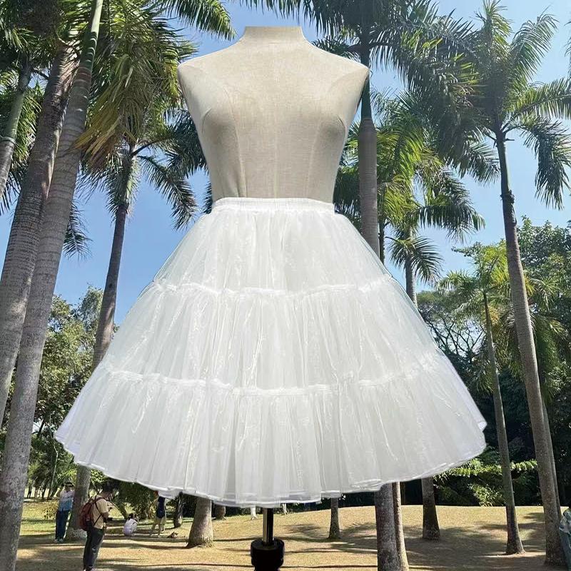 Niu Niu - Plus Size Lolita Petticoat - Daily & Puffy Version SK Skirt