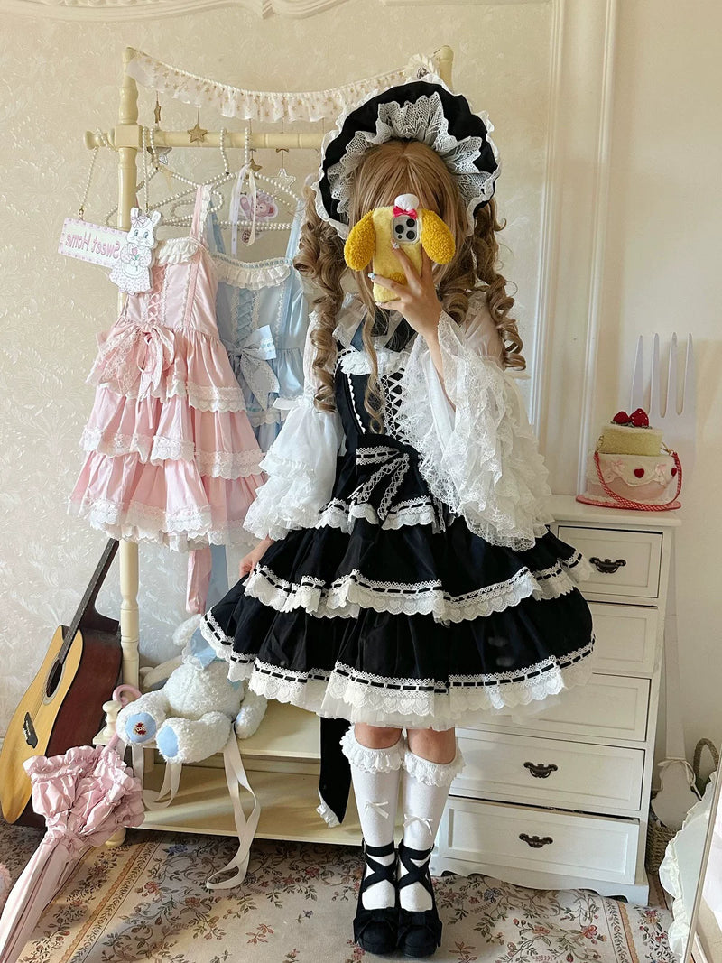 Tata Long Ear - Otome Heart - Vintage-inspired Sweet Lolita JSK