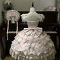 Pink JSK camisole dress + back bow / S