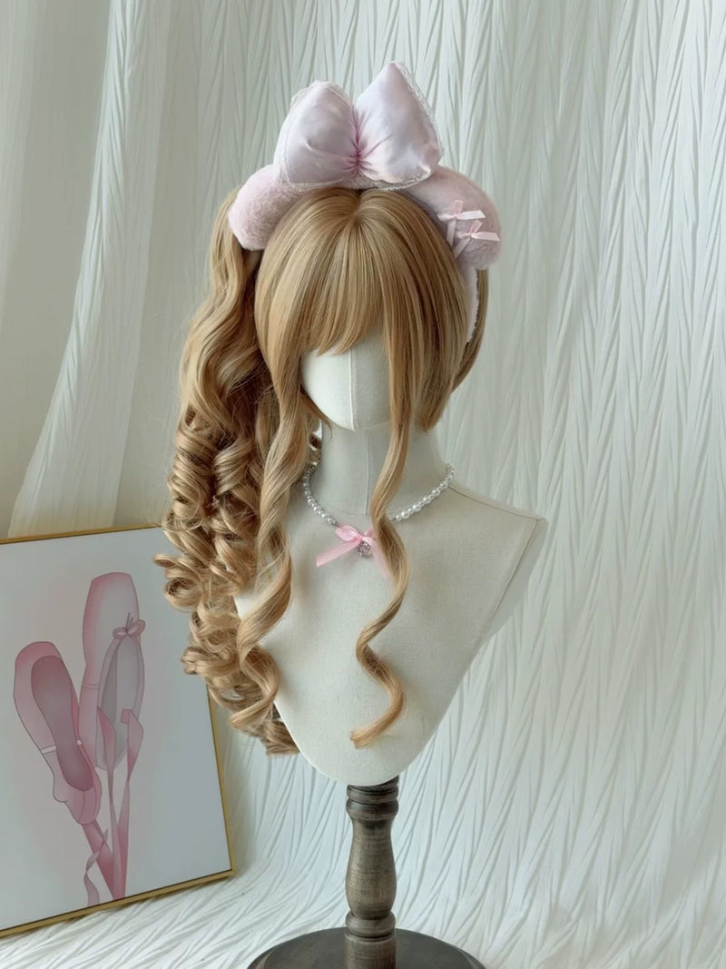 Kunkun Fish gold twin-ponytail Lolita wig - view 2