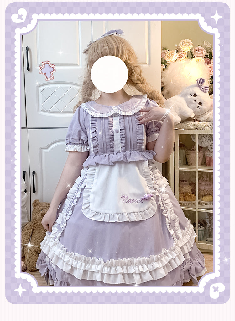 Niu Niu - Plus Size Lolita Nurse Summer OP - Dress OP Dress