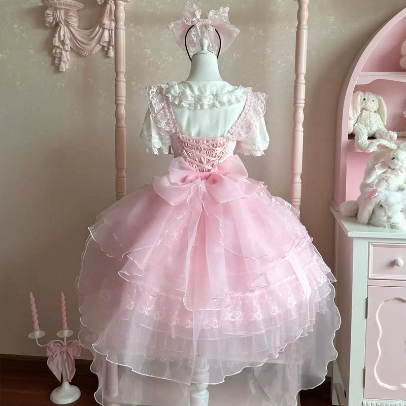 Hanguliang Butterfly Heart Bridal JSK Dress