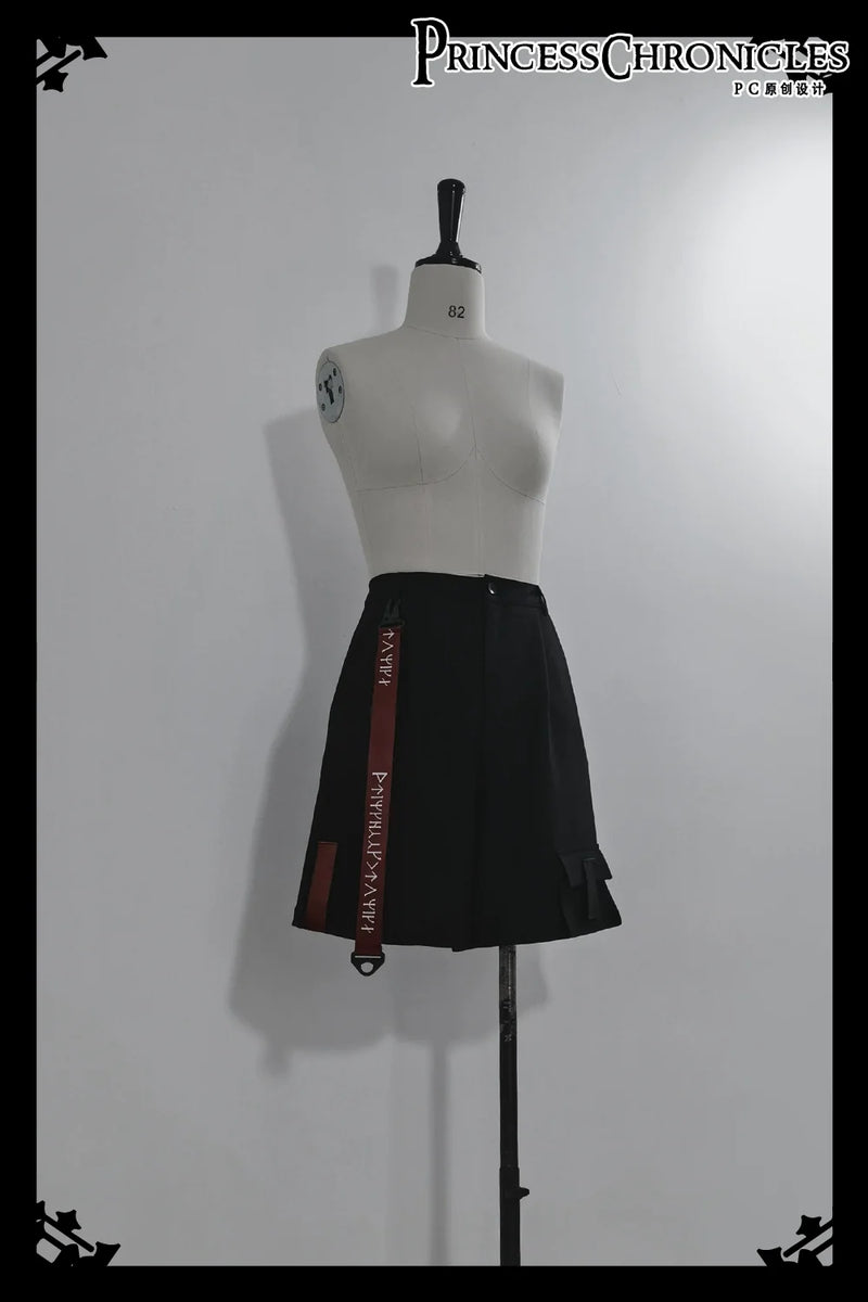 Nameless Blade - Waste Soil Ouji Lolita Black Shorts and Leggings S shorts