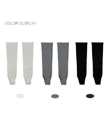 White Socks - Slouch Stirrup - Mid-Calf Socks with a Scrunched Leg