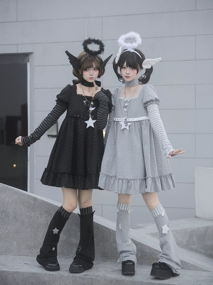 With PUJI - YUME - Sweet Lolita OP Dress, Print