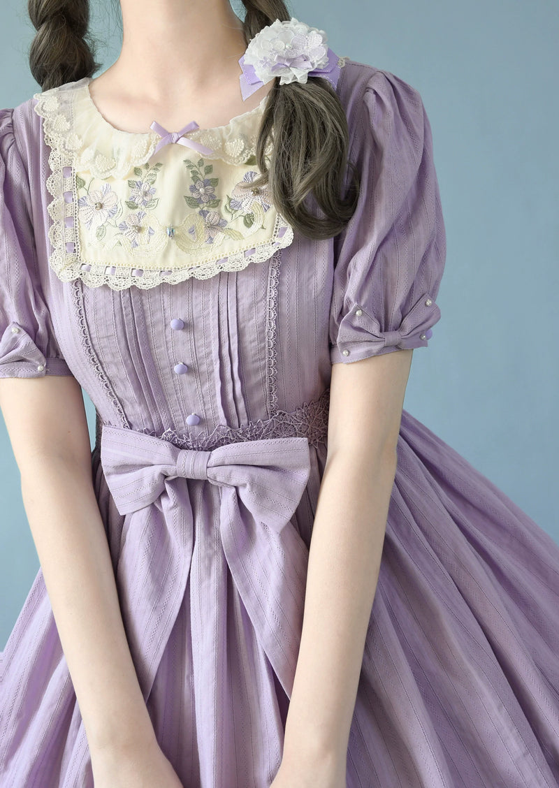 Strawberry Witch - Nerry - Sweet Lolita Embroidered OP Dress Multicolors