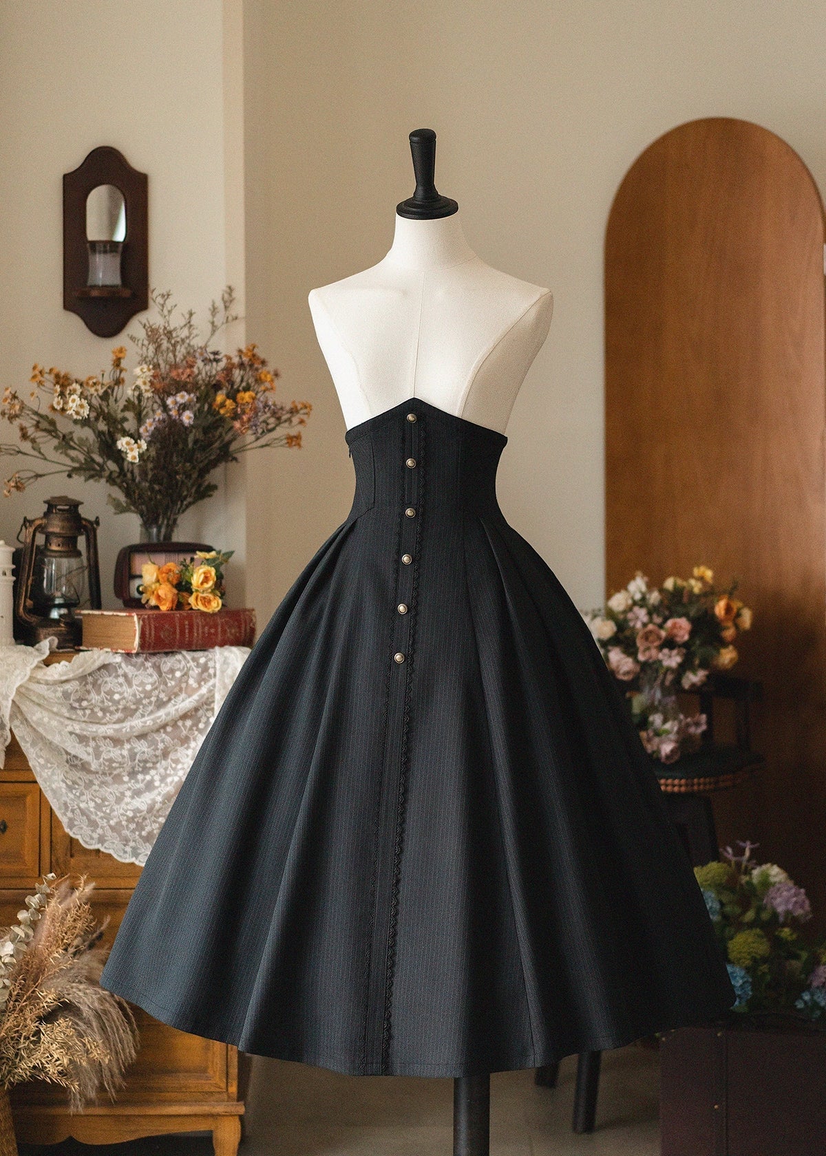 Forest Stationery - Classic Lolita SK Suit With Shirt And Coat (2XL L M S XL) 42087:725906