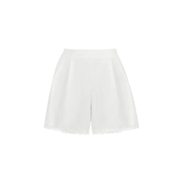 WithPUJI - Doki - One-piece dress with cross-shaped ruffles and crisscross waist ties