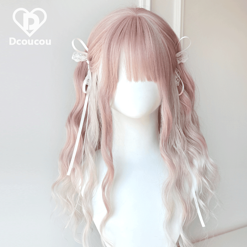 Dcoucou - Pauline's Girl - 60cm Handcrafted Curls Romantic Long Curly