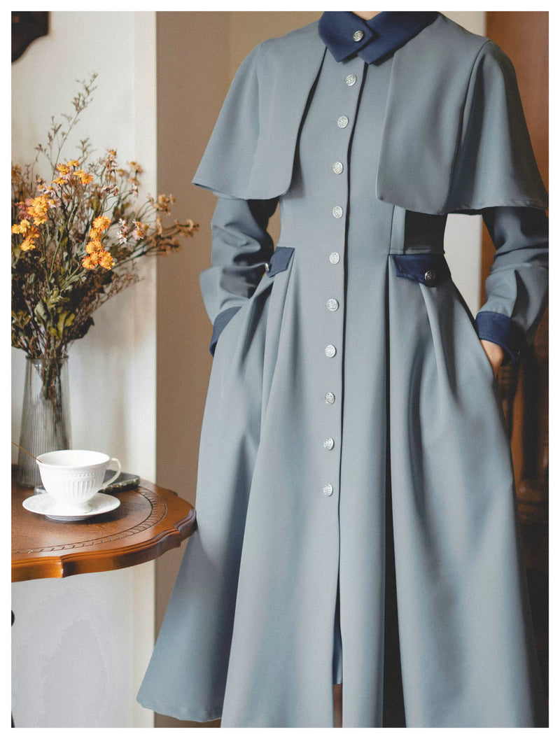 Forest Wardrobe - Cedar Forest - Coat with Detachable Cape - 6