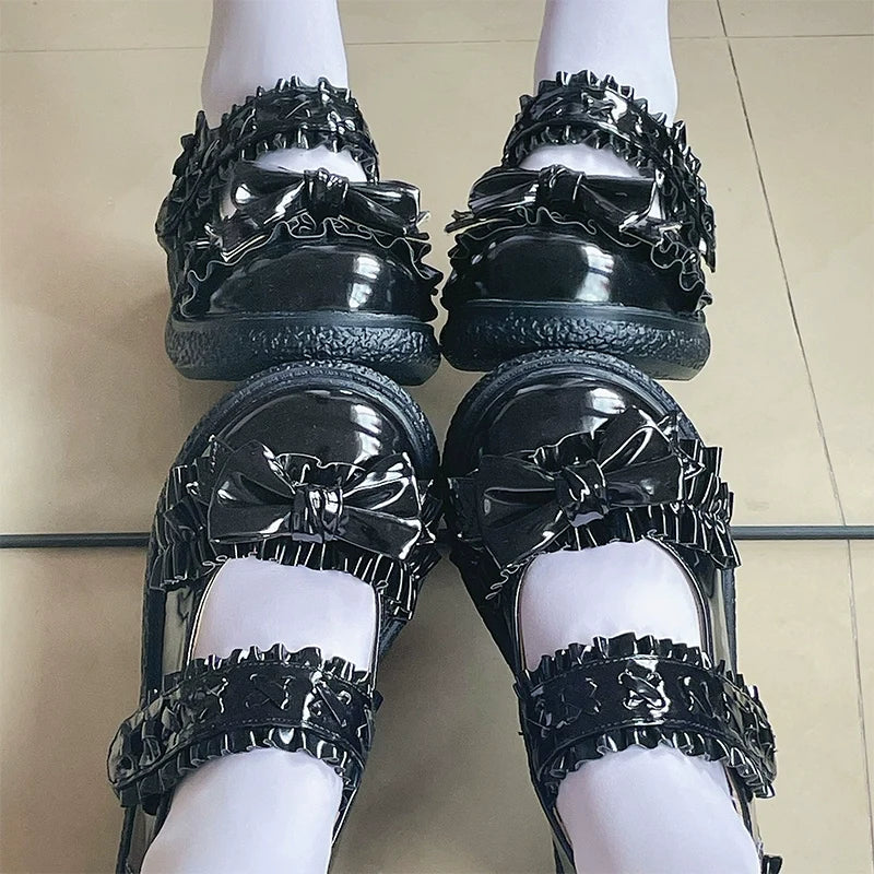 Fairy Godmother - Cookie - Flat Shoes with Butterfly-Knot Details - product detail 3