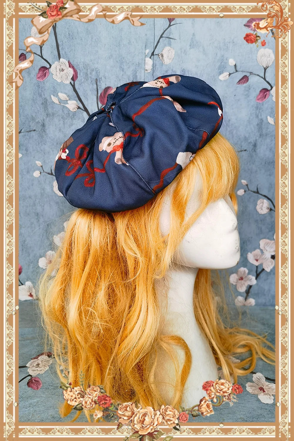Infanta~Sweet Lolita Accessories Bonnet KC Socks Beret Green Beret 37488:561038