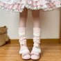Pink socks, pink pom-pom / One Size