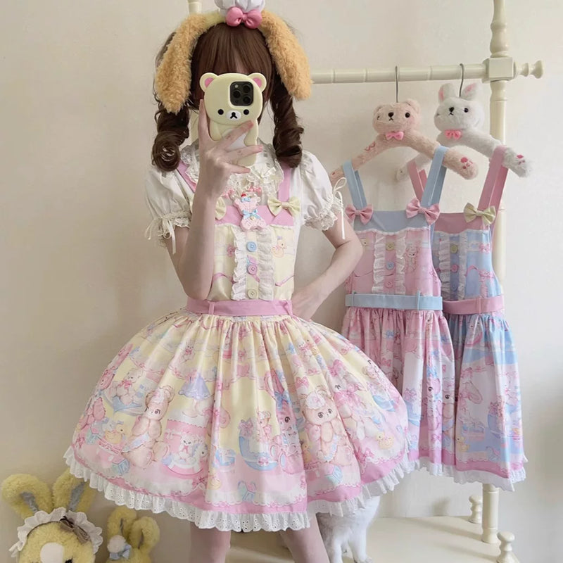 Hanguliang Sweet Little Bear JSK Dress