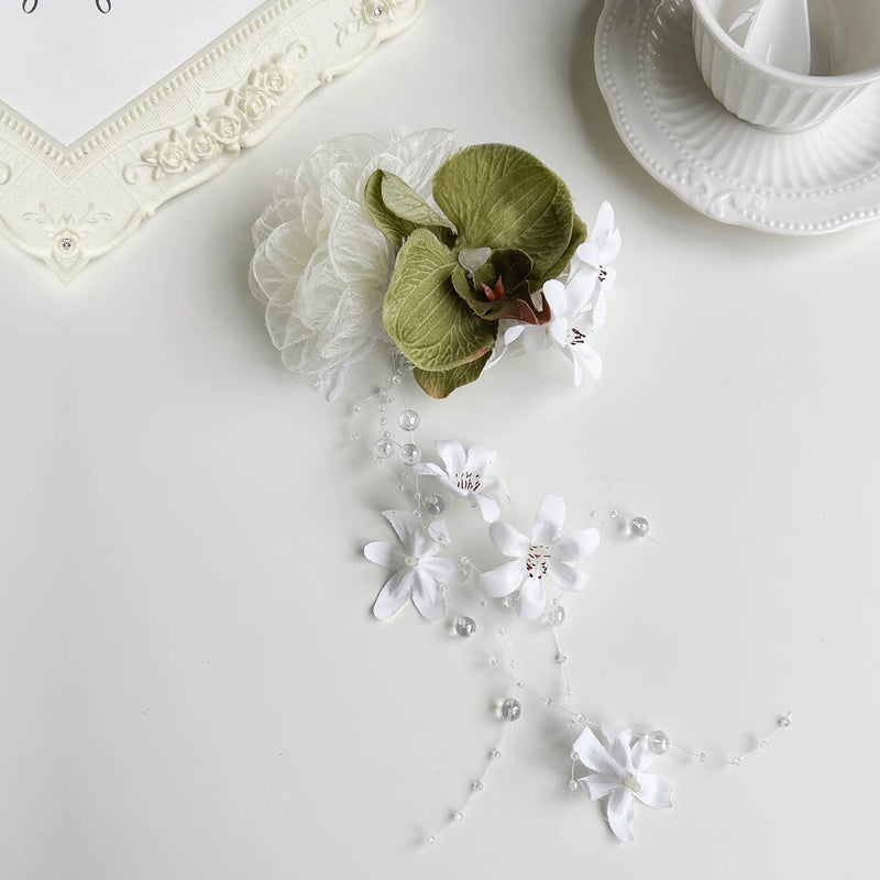With PUJI - Fragrance - Oriental Lolita OP Dress, Print detail view 11