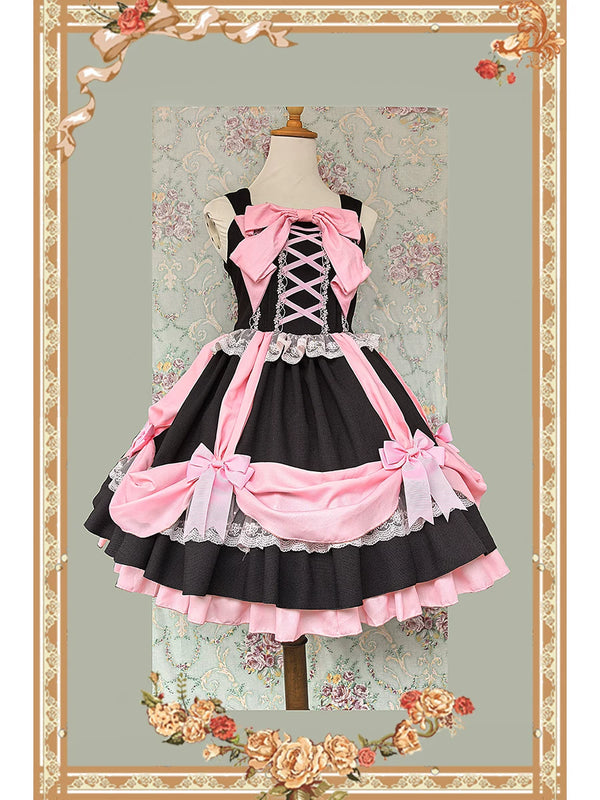 Infanta - Gift Box - Lace-Up Ruffle JSK & Accessories