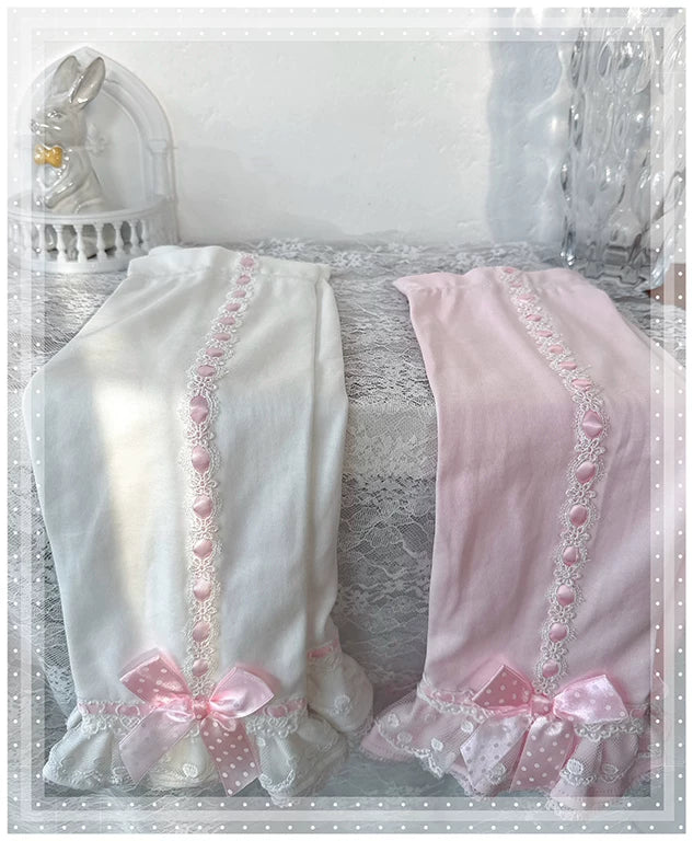 Galette Bunny - Lace Bow - Detachable-Sleeve Inner Layer with Lace Ruffles