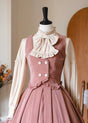 Dusty Pink Waistcoat / Ready Stock / S