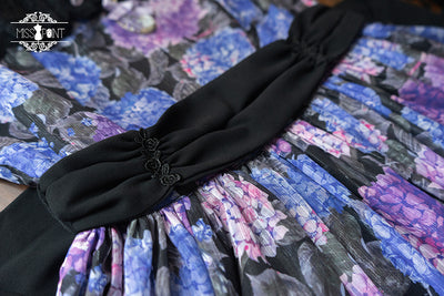Midsummer Garden - Delicate Lolita Accessories black belt