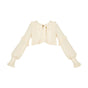 Cream knitted cardigan pre-order, ships gradually from Oct 28 / S