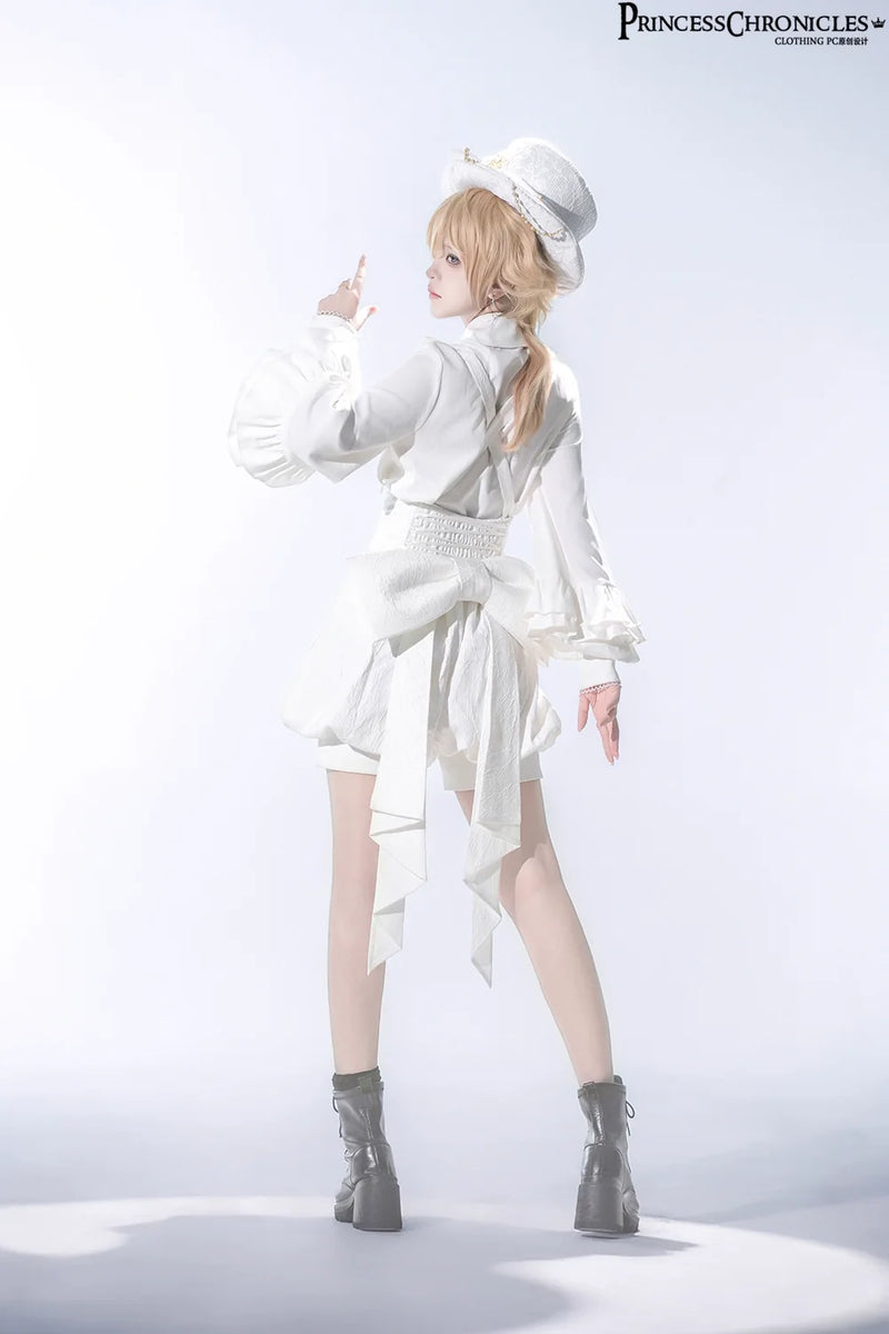 Princess Chronicles - Doll - Elegant Ouji Lolita White Hat
