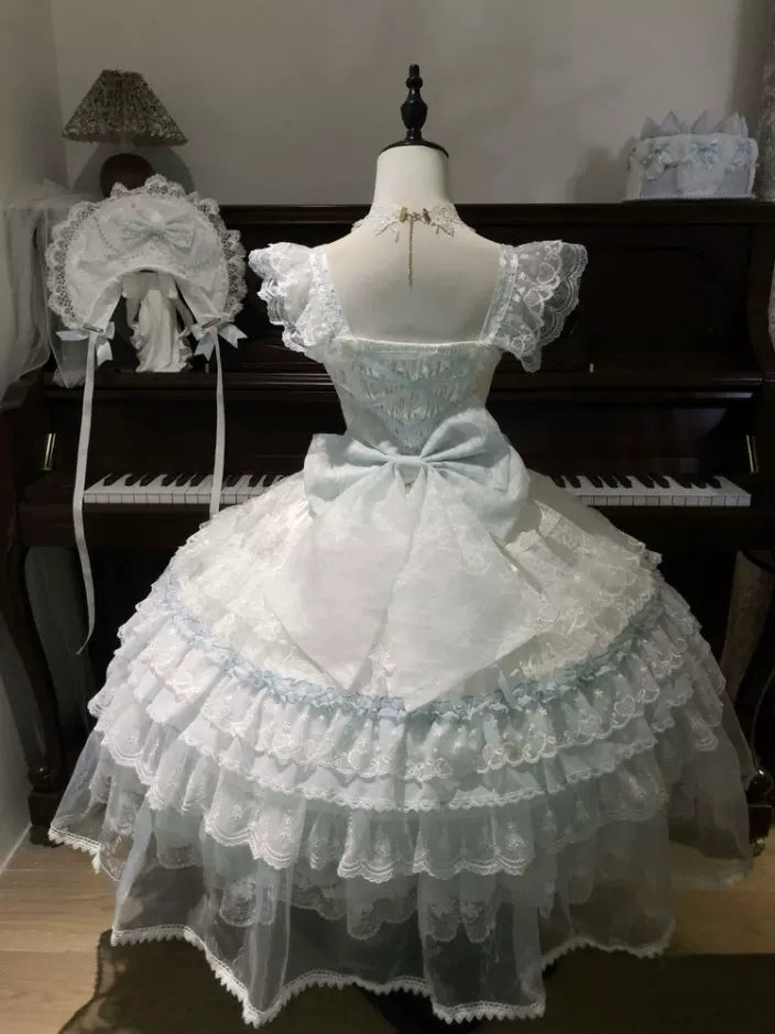 Pear Island Tea - Overture of Spring - Sweet lolita jumper skirt
