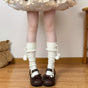 Beige calf socks / One Size