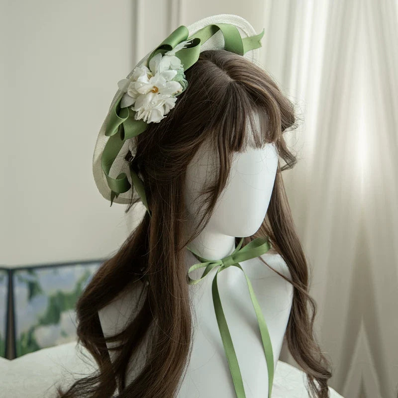 Lily of the Valley Whisper - Embroidered Classic Lolita Corset JSK Dress 44935:829067