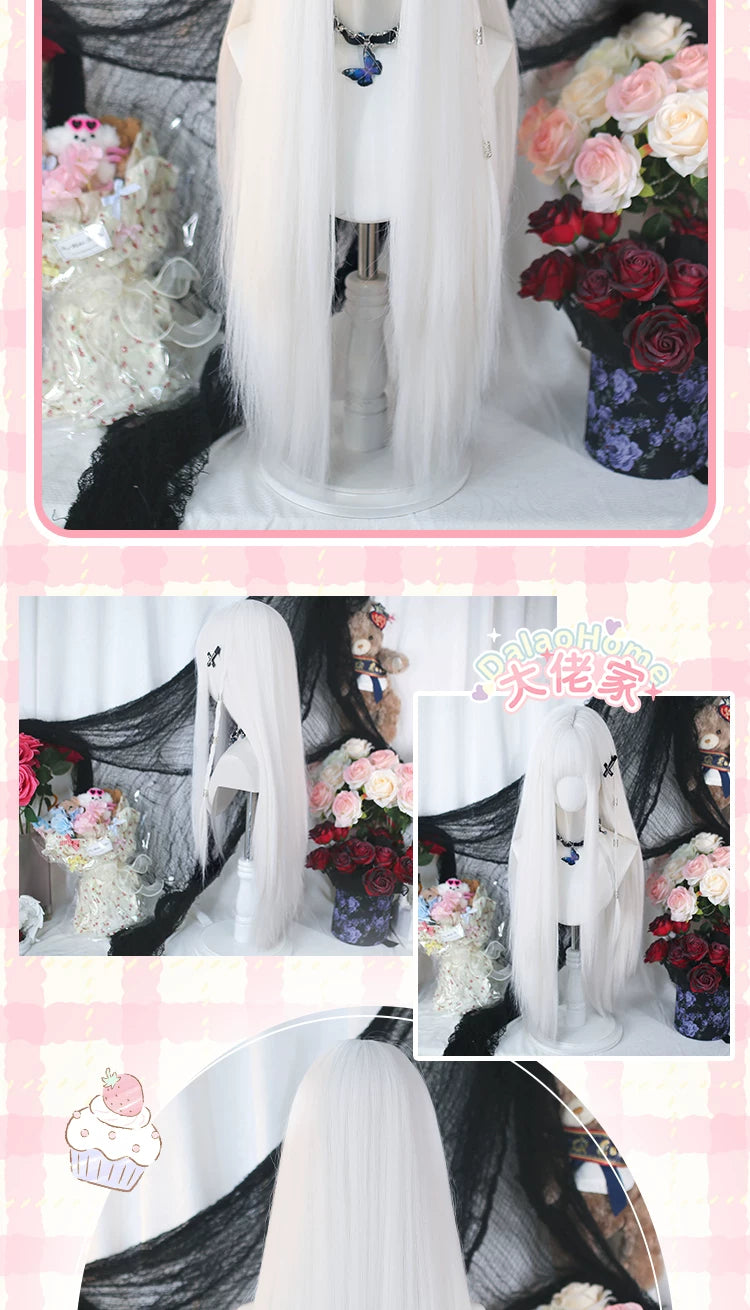 Dalao Home Winter Sleep moonlight white wig - additional view 3