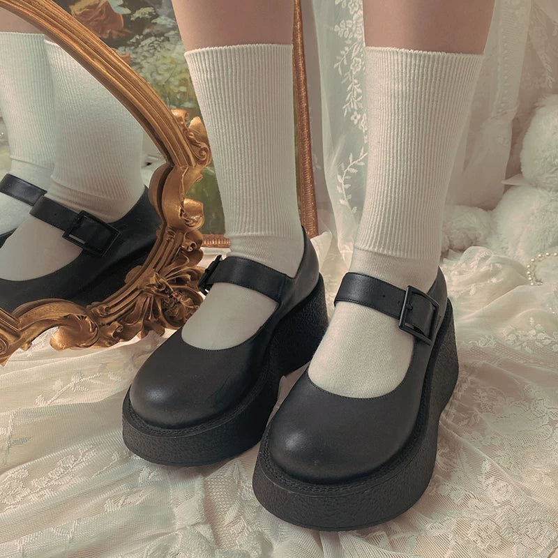 Sock Noble - Classic Academy - Mid-Calf Socks with Vertical Ribbing