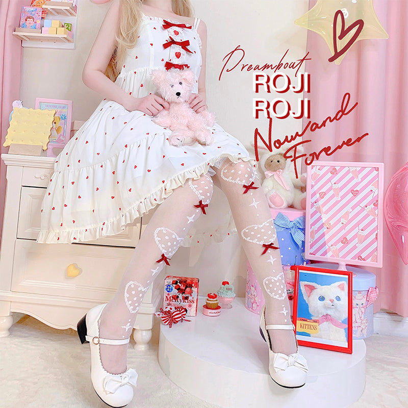 Roji Roji - Super Thin Summer Lolita Knee Socks - Socks