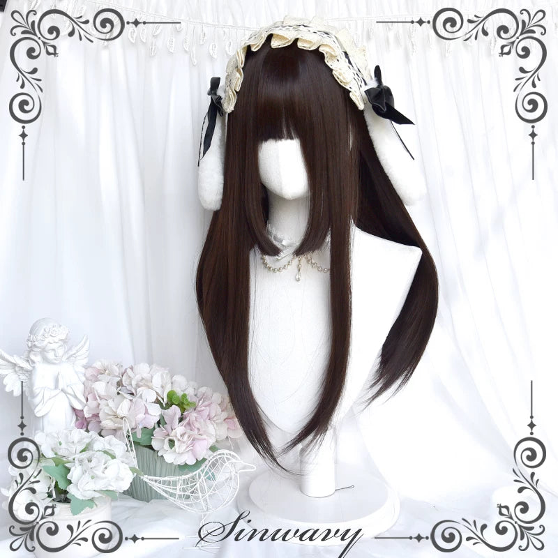 Sinwavy Harmony long straight princess-cut wig - view 3