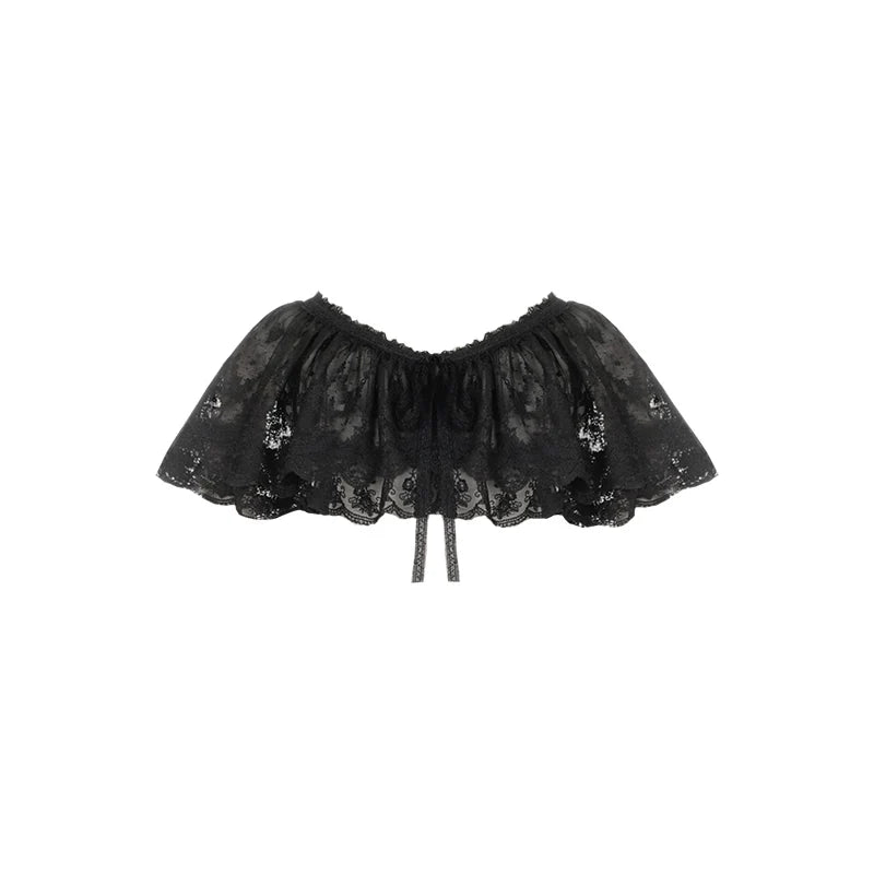 With PUJI - Letter and Poetry - Classic Lolita JSK Suit Four-tiered Twins Dress (L M S) 40710:677354