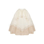 Ecru Irregular Skirt In Stock / S