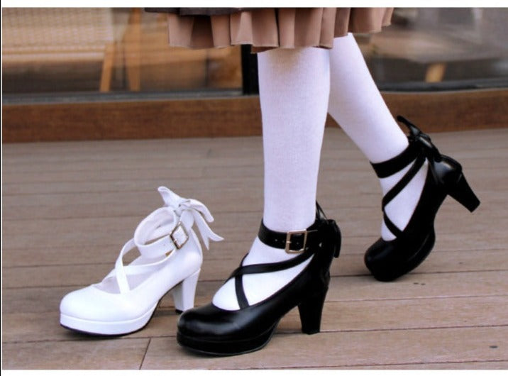 Angelic imprint - Elegant Princess Lolita Heels Shoes - Shoes