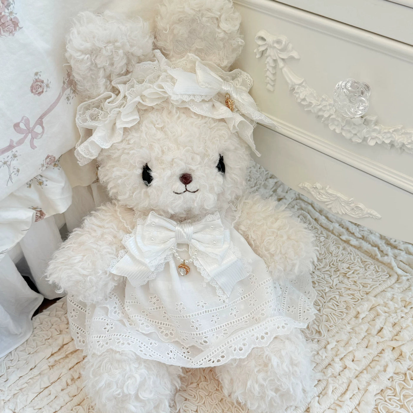 Lolita - Plush Rabbit Doll Lace Bag - Individually Selectable Lolita