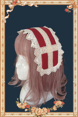 Infanta~Breath of Heaven~Gothic Lolita Jumper Dress S red hairband (L M S) 5874:1675