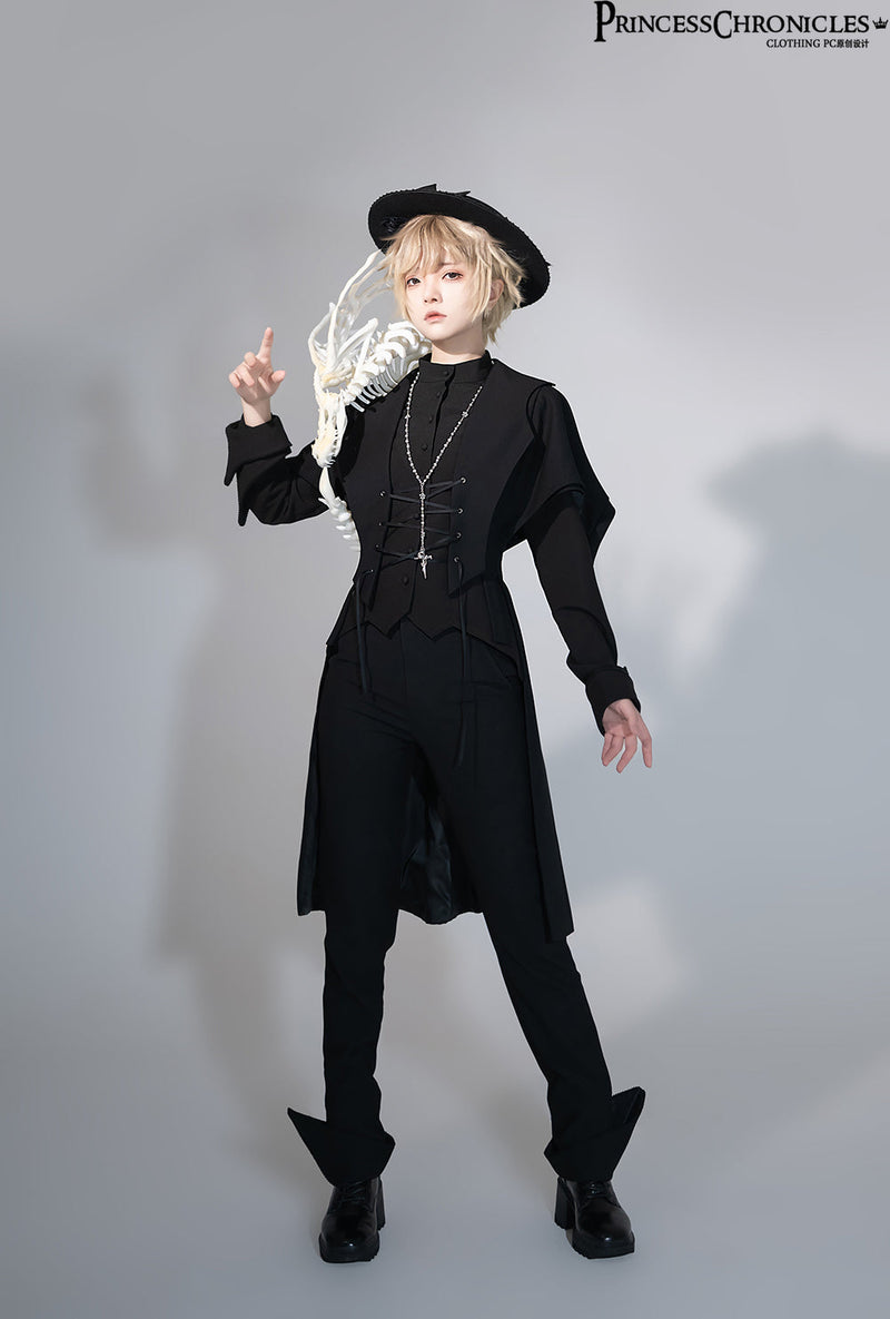 Princess Chronicles - Yan Ye - Ouji Lolita Prince Black Pants