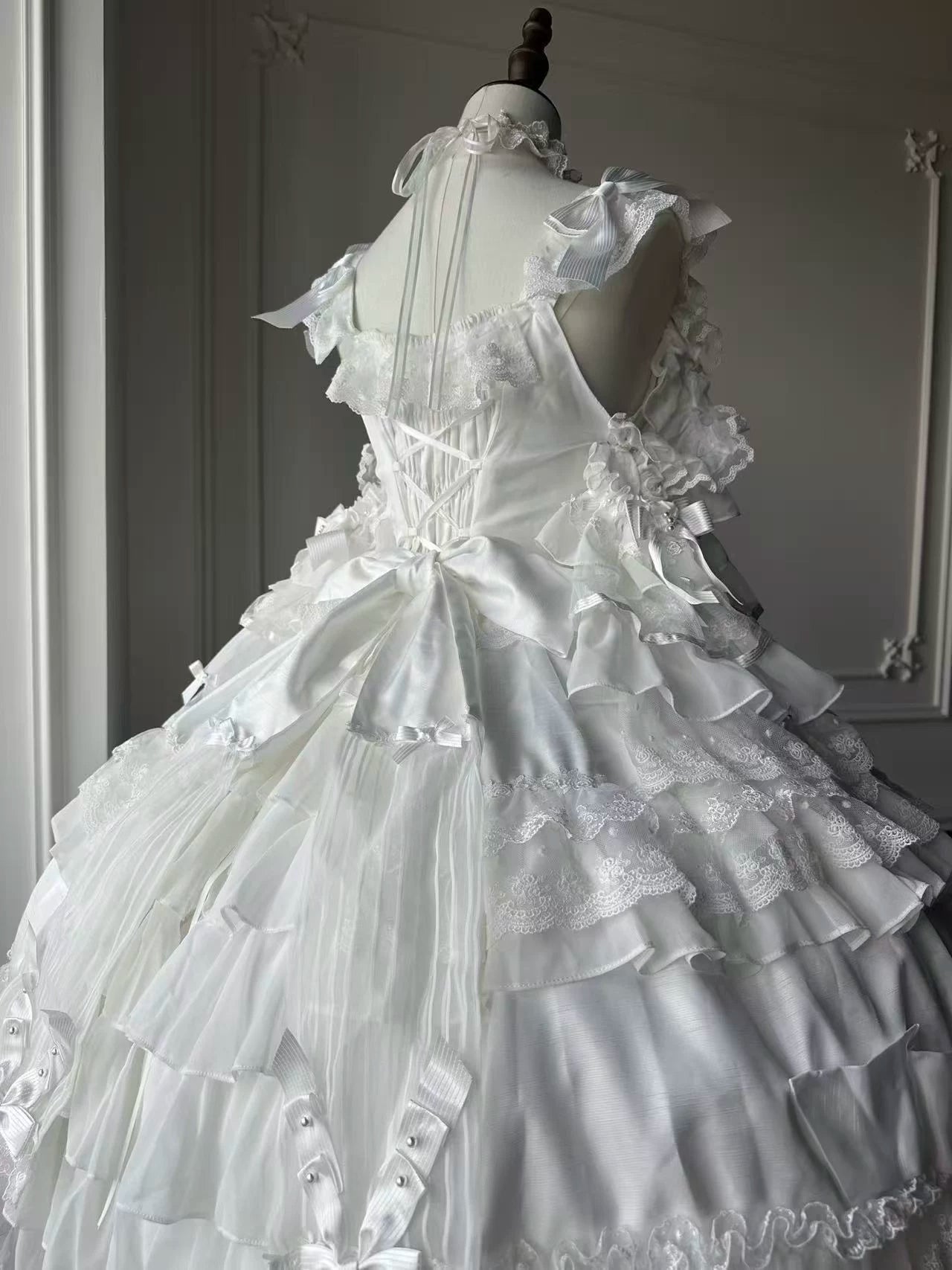Dream Fu - Princess Gem - Pink or White JSK with Veil and Set Options