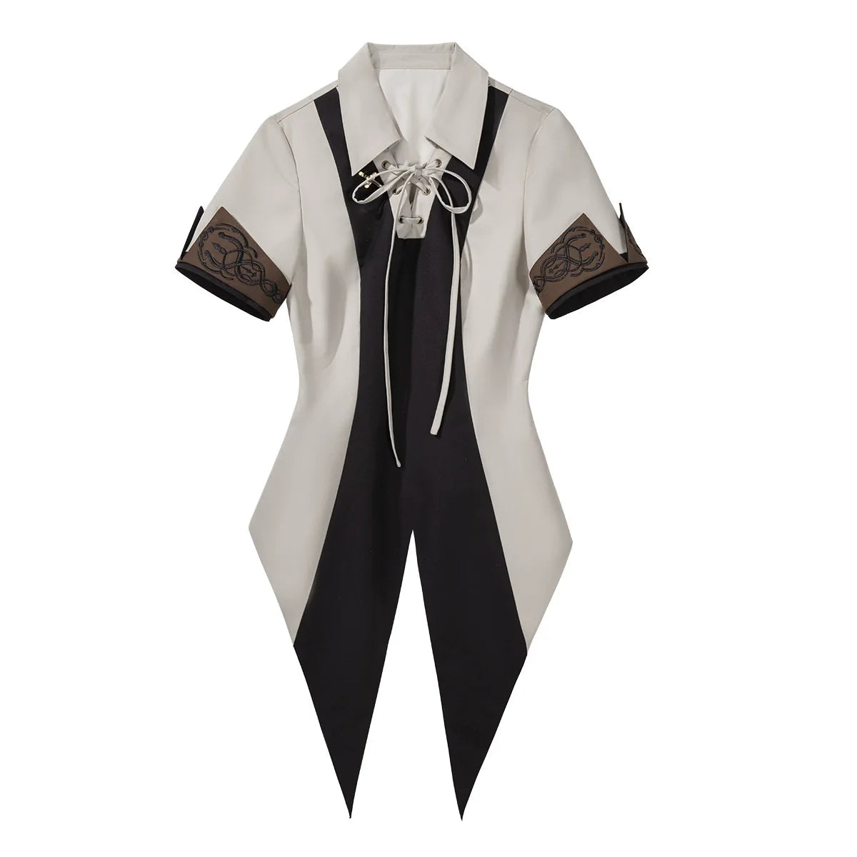 Your Princess - Voyage Guide - Vintage Ouji suit with embroidered outerwear and wide-leg trousers