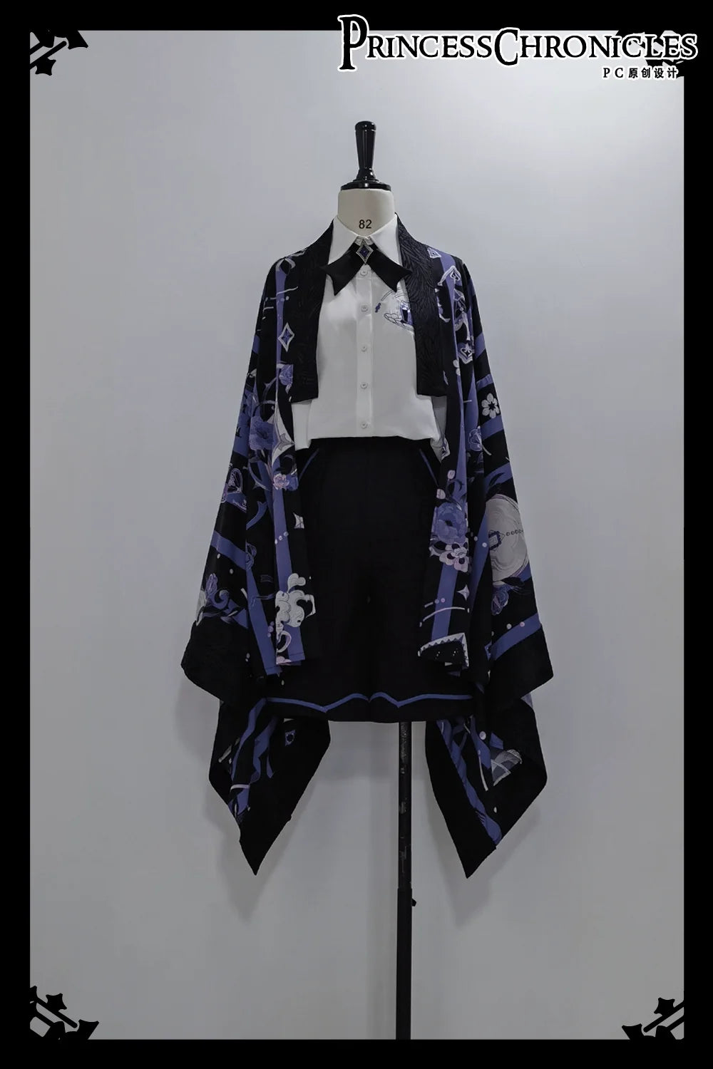 Princess Chronicles - Summer Sunscreen Loose Vintage - Printed Haori Outerwear Innerwear