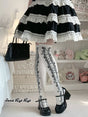 Black bow socks only / One Size