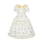 Cherry Daisy Print Yellow OP - In Stock / S