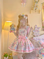 Ships Within 10 Days; No 7-Day Change-of-Mind Returns / Pale Cream Yellow Pinafore (Includes Belt + Bow) / S