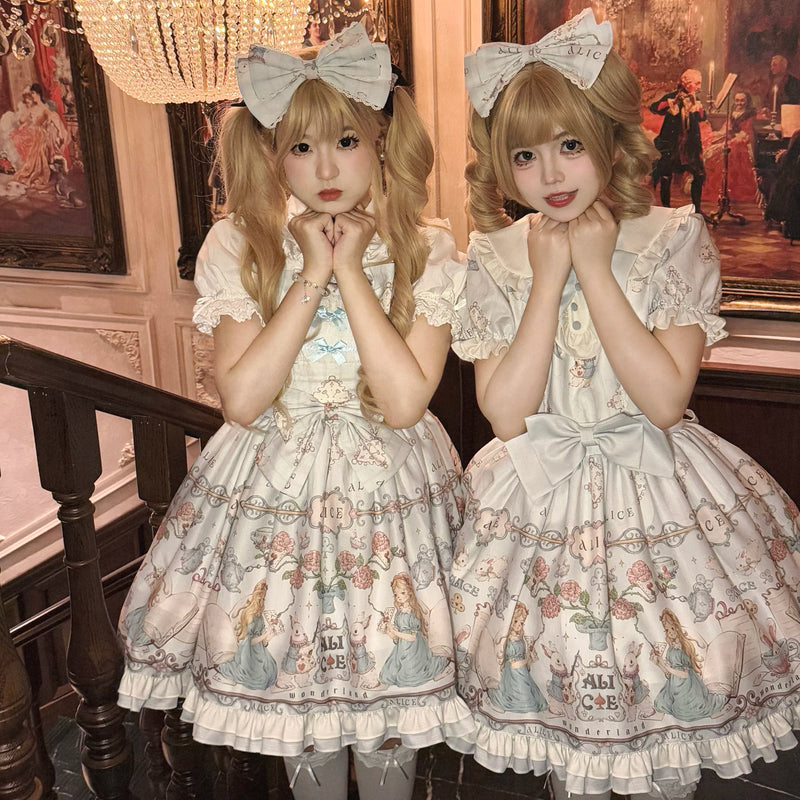 Doll Poetry - Alice in Wonderland Vintage Doll Lolita OP