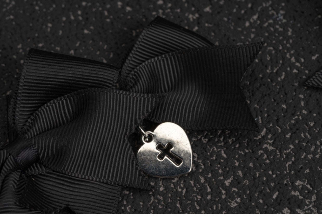 Strange Sugar - Gothic Lolita Cross bows headdress - Headwear