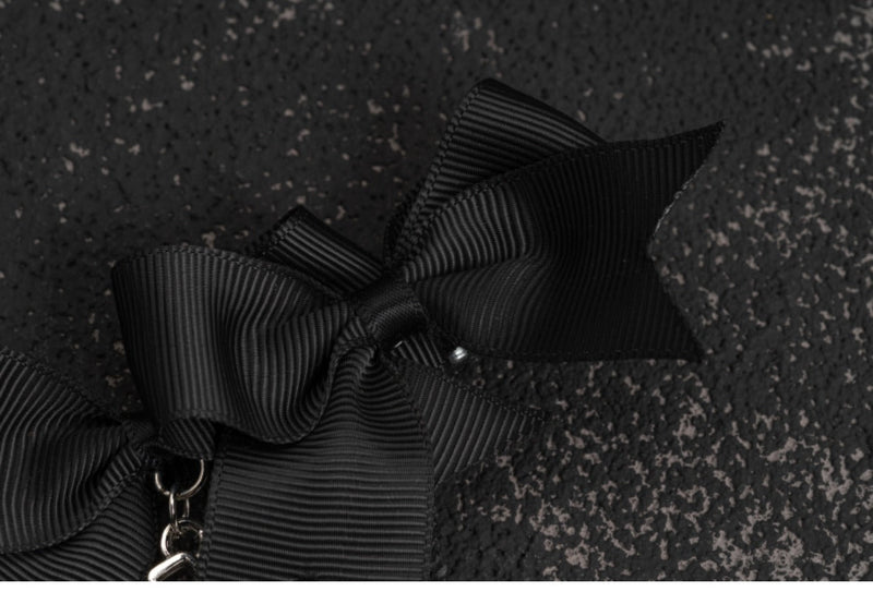 Strange Sugar - Gothic Lolita Cross bows headdress - Headwear